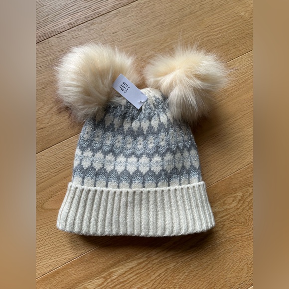 NWT baby Gap fair isle cashsoft beanie - Picture 3 of 4